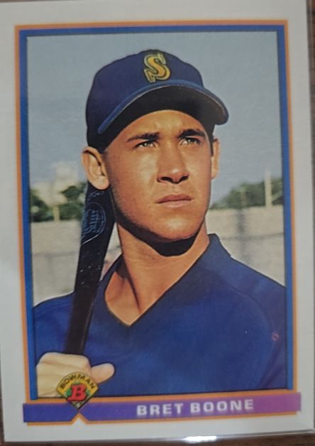 1991 Bowman #261 Bret Boone — front