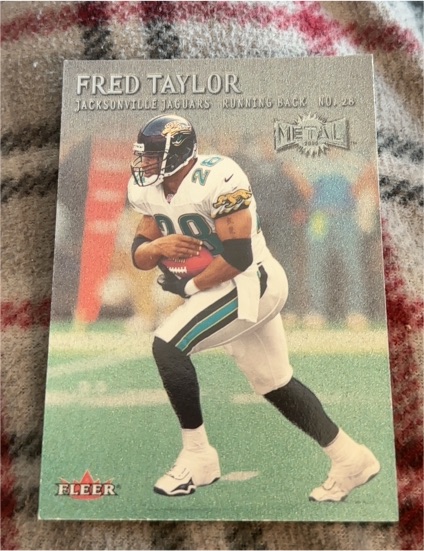2000 Fleer Metal #106 Fred Taylor — front