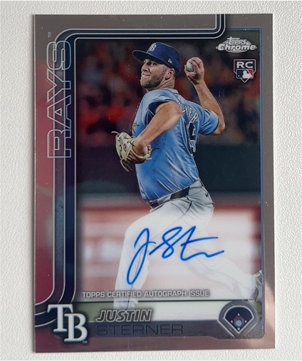 2025 Topps Chrome #RA-JST Justin Sterner — front