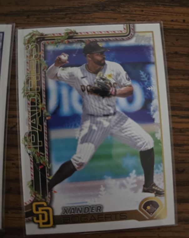2025 Topps Holiday #H65 Xander Bogaerts — front