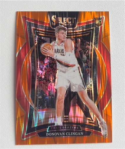 2024-25 Panini Select Concourse #69 Donovan Clingan — front