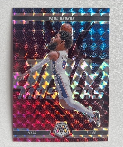 2024-25 Panini Mosaic #13 Paul George Jam Masters — front
