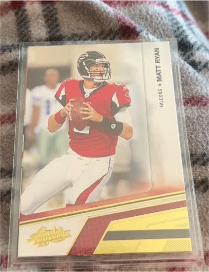 2010 Panini Absolute Memorabilia #4 Matt Ryan — front