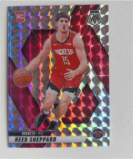 2024-25 Panini Mosaic #249 Reed Sheppard — front