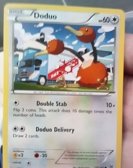 2015 Pokémon XY BREAKthrough #116 Doduo — front