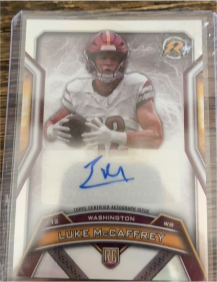 2024 Topps Resurgence #RRS-LMC Luke McCaffrey — front