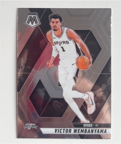 2024-25 Panini Mosaic #31 Victor Wembanyama — front