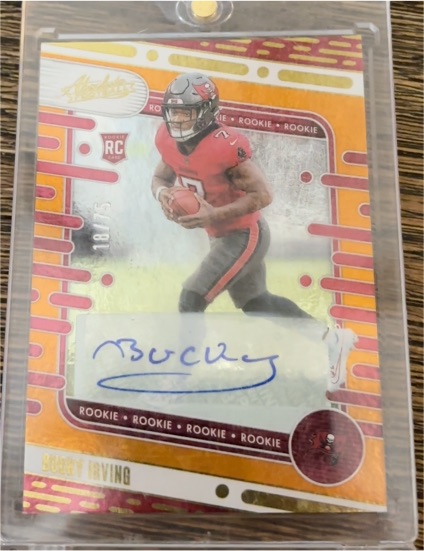 2024 Panini Absolute #186 Bucky Irving — front