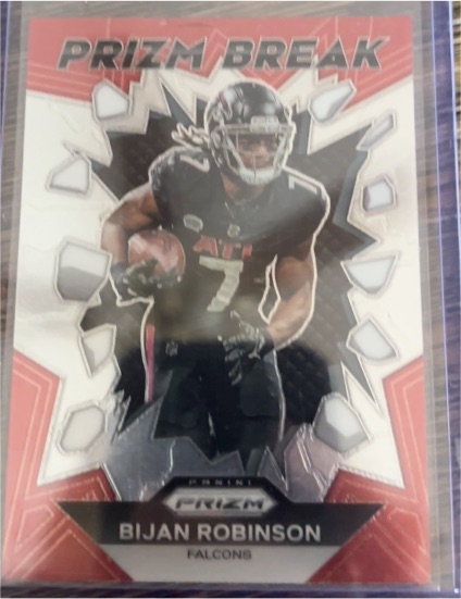 2023 Panini Prizm #PB-8 Bijan Robinson — front