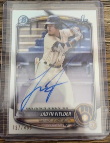 2025 Bowman Chrome #78 Jadyn Fielder — front