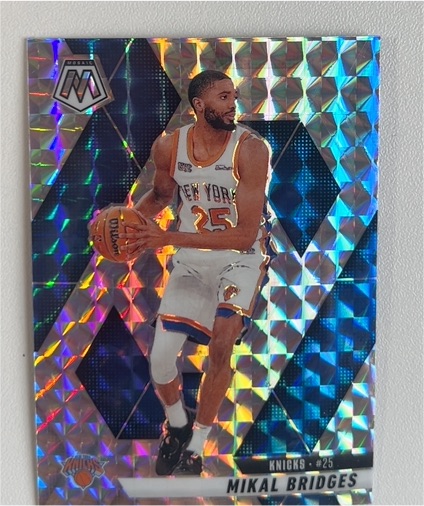 2024-25 Panini Mosaic #41 Mikal Bridges — front