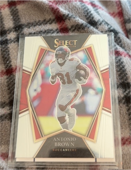 2021 Panini Select Premier Level #132 Antonio Brown — front