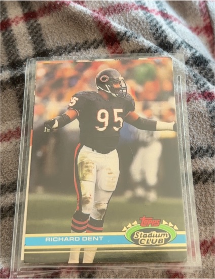 1991 Topps Stadium Club #95 Richard Dent — front