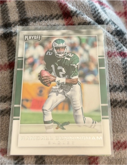 2017 Panini Playoff Football #165 Randall Cunningham — front
