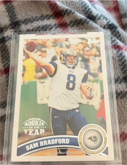 2011 Topps #54 Sam Bradford — front
