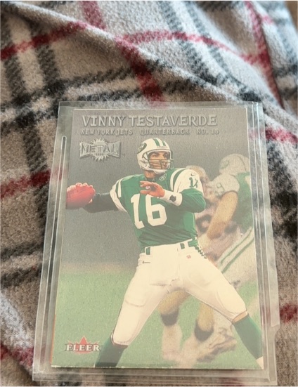 2000 Fleer Metal #159 Vinny Testaverde — front