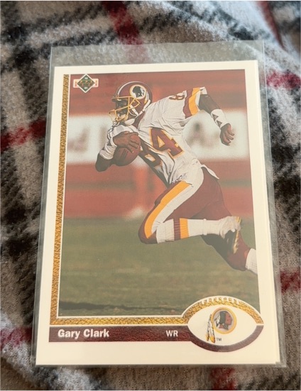 1991 Upper Deck #436 Gary Clark — front