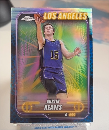 2024-25 Topps Chrome #87 Austin Reaves — front