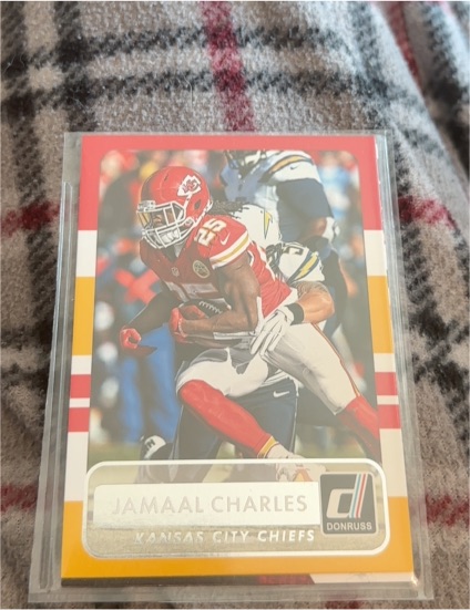 2015 Donruss #42 Jamaal Charles — front