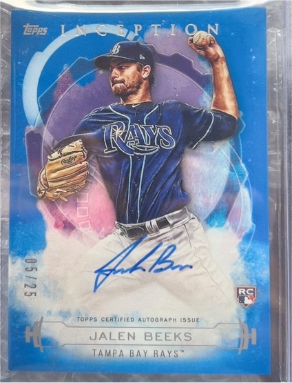 2019 Topps Inception #05/25 Jalen Beeks — front