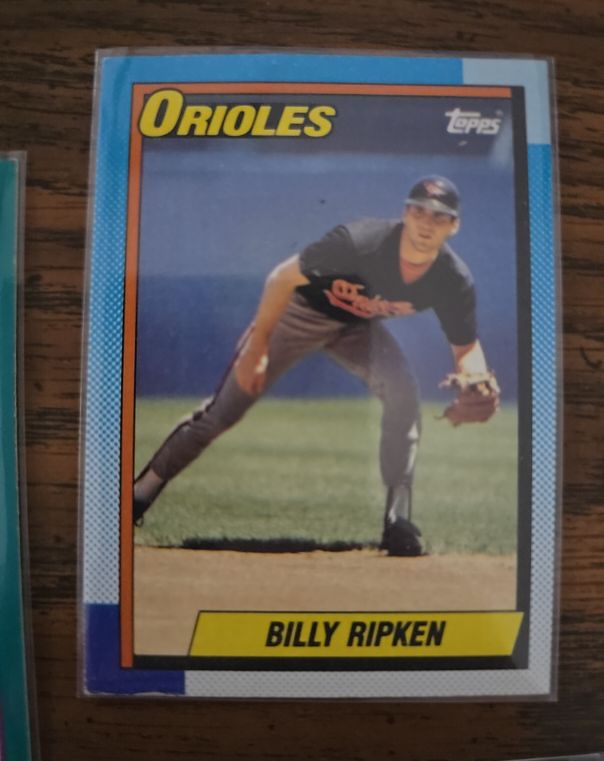 1990 Topps #468 Billy Ripken — front
