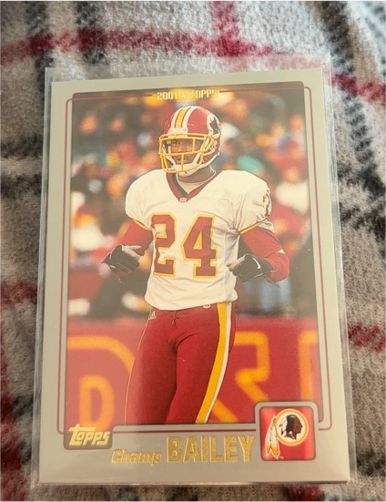 2001 Topps #110 Champ Bailey — front