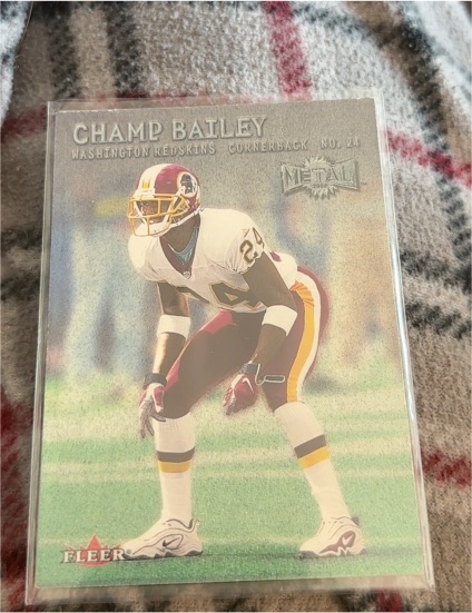2000 Fleer Metal #140 Champ Bailey — front