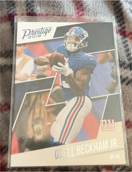 2018 Panini Prestige Odell Beckham Jr. — front