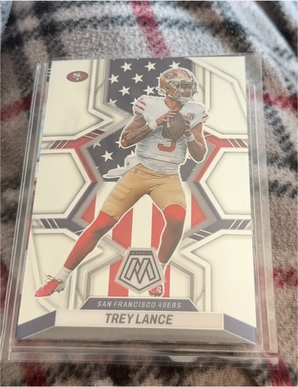 2022 Panini Mosaic #269 Trey Lance — front