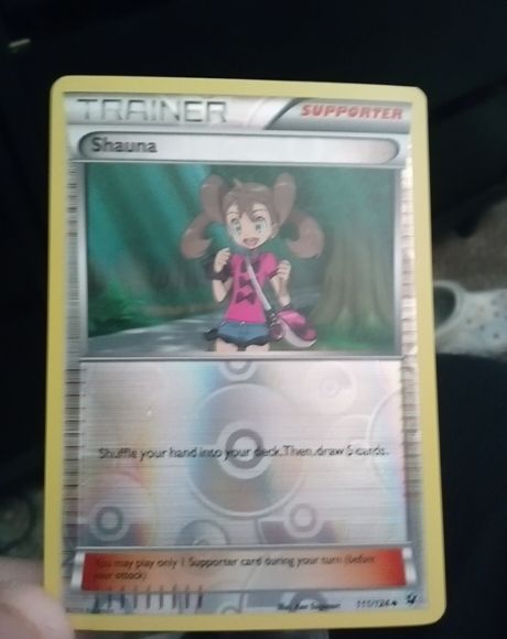 2016 Pokémon Fates Collide #111 Shauna — front