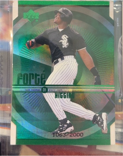 1999 Upper Deck Forte #F12 Frank Thomas — front
