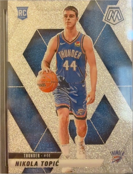 2024-25 Panini Mosaic #242 Nikola Topic — front