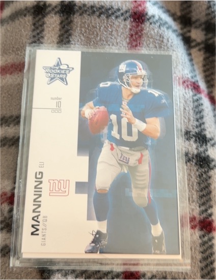 2007 Leaf Rookies & Stars #4 Eli Manning — front