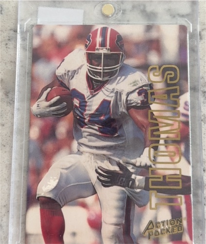 1993 Action Packed #6 Thurman Thomas — front