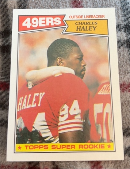 1987 Topps #125 Charles Haley — front