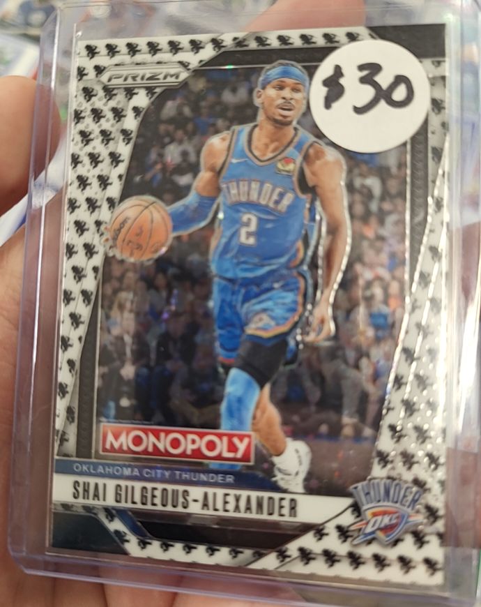 2024-25 Panini Prizm Monopoly #79 Shai Gilgeous-Alexander — front