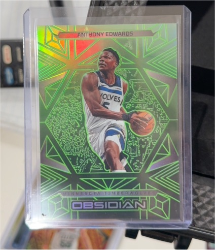 2024-25 Panini Obsidian #45 Anthony Edwards — front