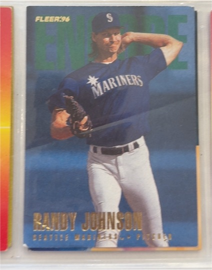 1996 Fleer Update #U227 Randy Johnson — front