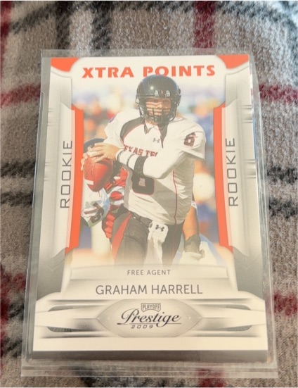 2009 Playoff Prestige #140 Graham Harrell — front