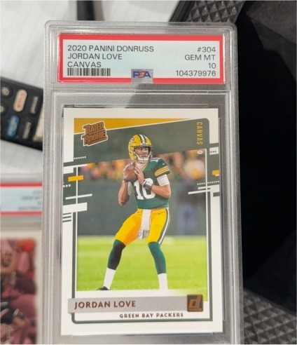2020 Panini Donruss #304 Jordan Love Canvas — front