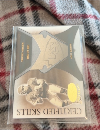 2005 Leaf Certified Materials #CS-2 Trent Green — front