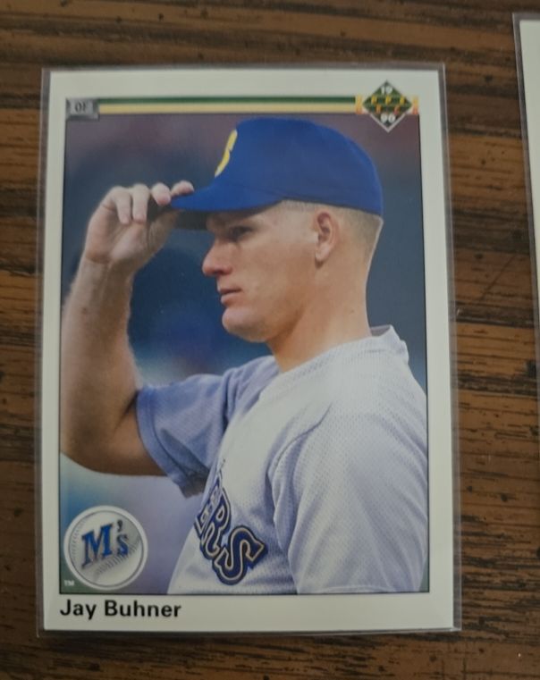 1990 Upper Deck #534 Jay Buhner — front