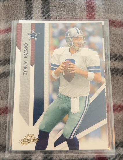 2000 Playoff Absolute Memorabilia Tony Romo — front