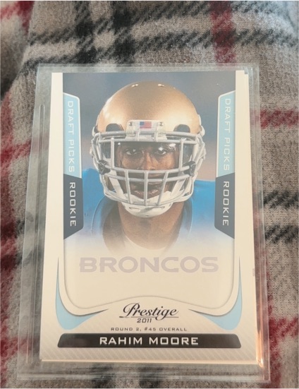 2011 Panini Prestige Draft Picks #279 Rahim Moore — front