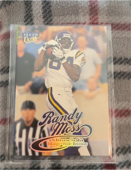 1999 Fleer Ultra #114 Randy Moss — front