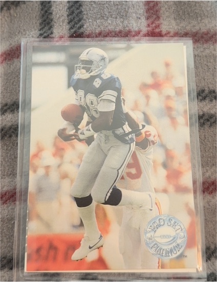 1991 Pro Set Platinum #178 Michael Irvin — front