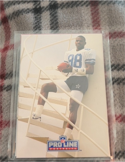 1991 Pro Line Portraits #63 Michael Irvin — front