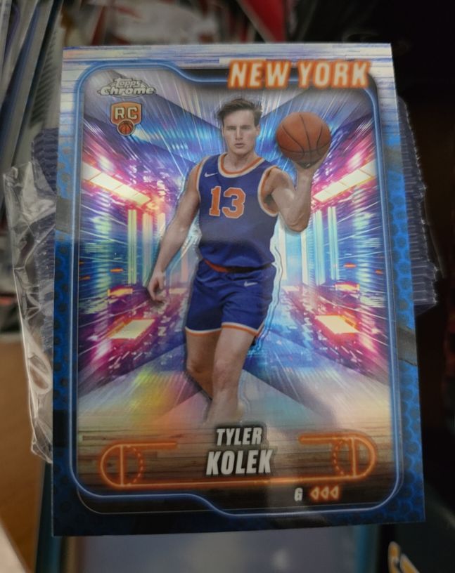 2024-25 Topps Chrome #167 Tyler Kolek — front