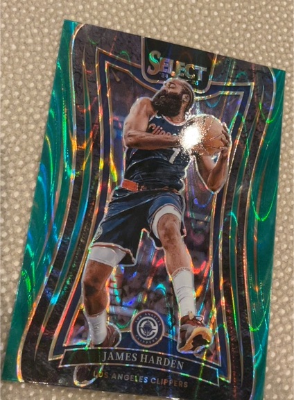 2024-25 Panini Select #351 James Harden Mezzanine — front