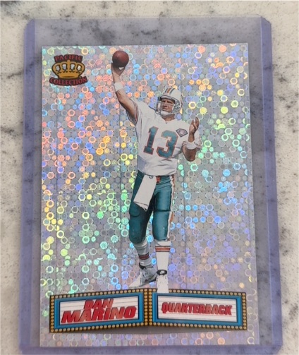 1994 Pacific Crown Collection Marquee Prisms #17 Dan Marino — front